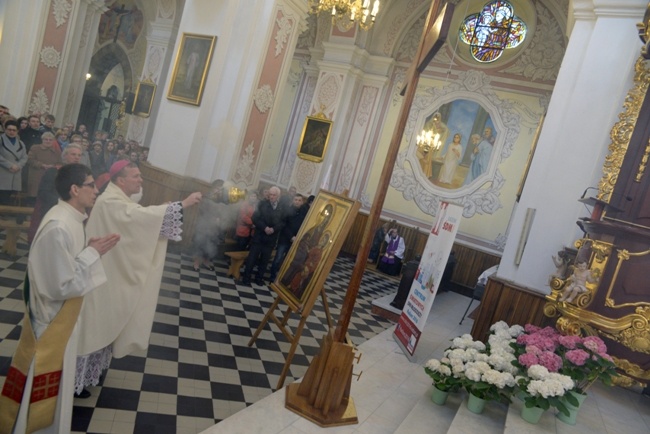 Peregrynacja symboli ŚDM w Szydłowcu i Opocznie