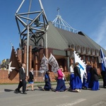 Krzyż w parafii franciszkańskiej w Gliwicach