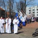 Krzyż w parafii franciszkańskiej w Gliwicach