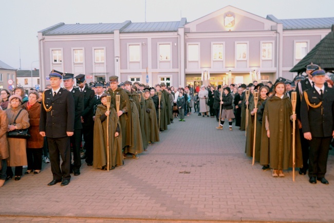 Symbole ŚDM w Przysusze, Kozienicach, Jedlińsku i Zwoleniu