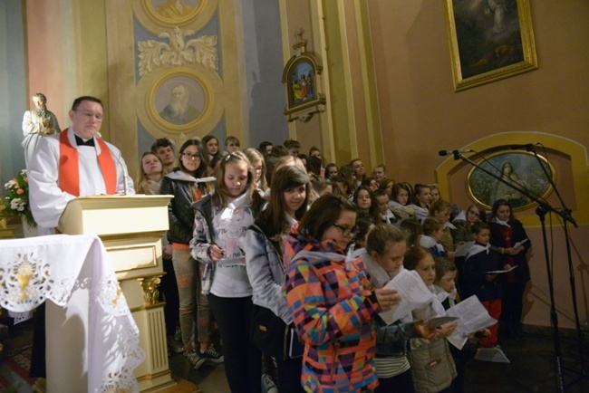 Symbole ŚDM w Przysusze, Kozienicach, Jedlińsku i Zwoleniu