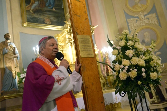 Symbole ŚDM w Przysusze, Kozienicach, Jedlińsku i Zwoleniu