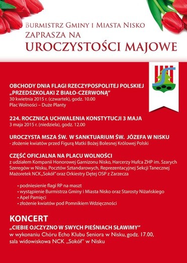 Uroczystości majowe