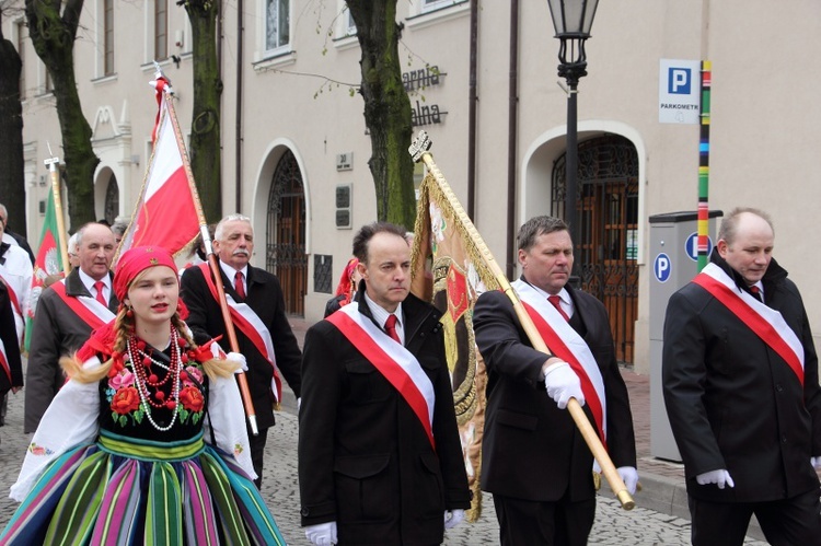 Poświęcenie sztandaru pszczelarzy