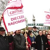 Do Łagiewnik przyjechali pracownicy i wolontariusze Caritas  z całej Polski