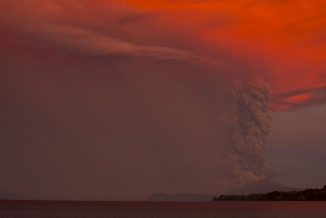 Erupcja wulkanu w Chile