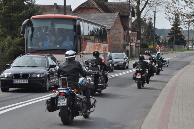 Motocykliści w Suliszewie