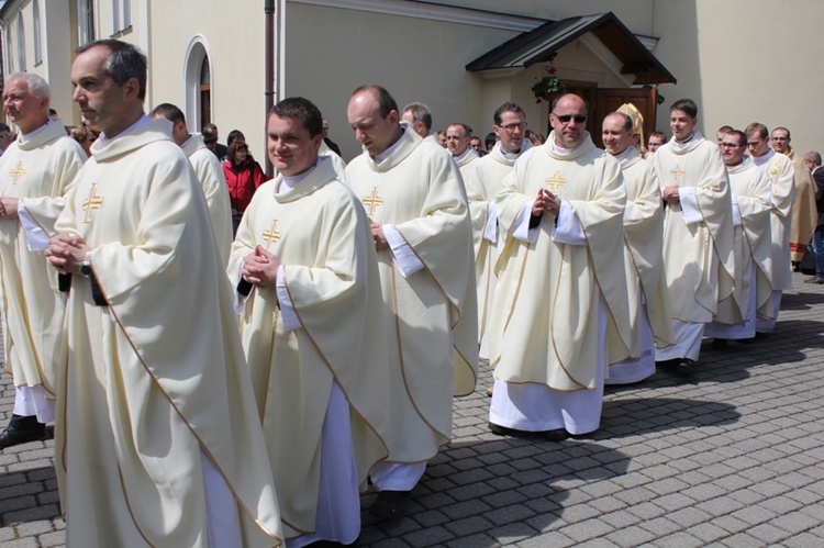 Msza św. pielgrzymów w Hałcnowie