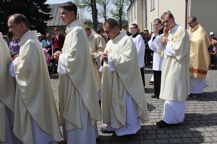 Msza św. pielgrzymów w Hałcnowie