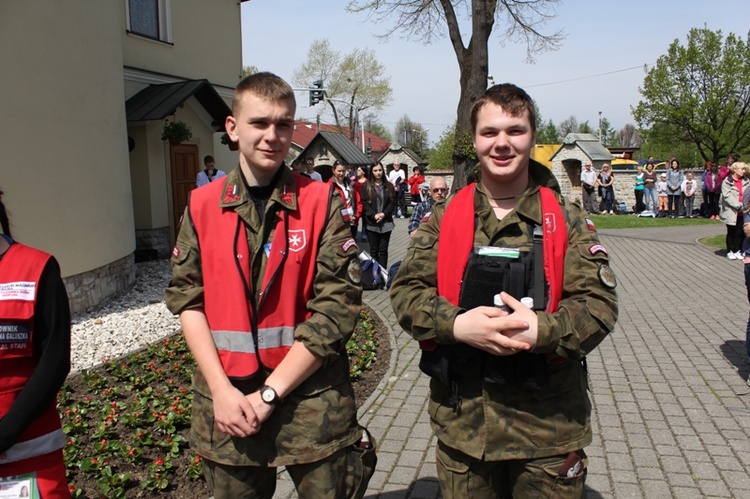 Msza św. pielgrzymów w Hałcnowie