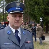 Inspektor Janusz Myga, komendant opoczyńskiej policji
