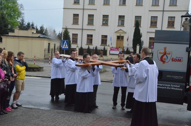 Symbole ŚDM w seminarium