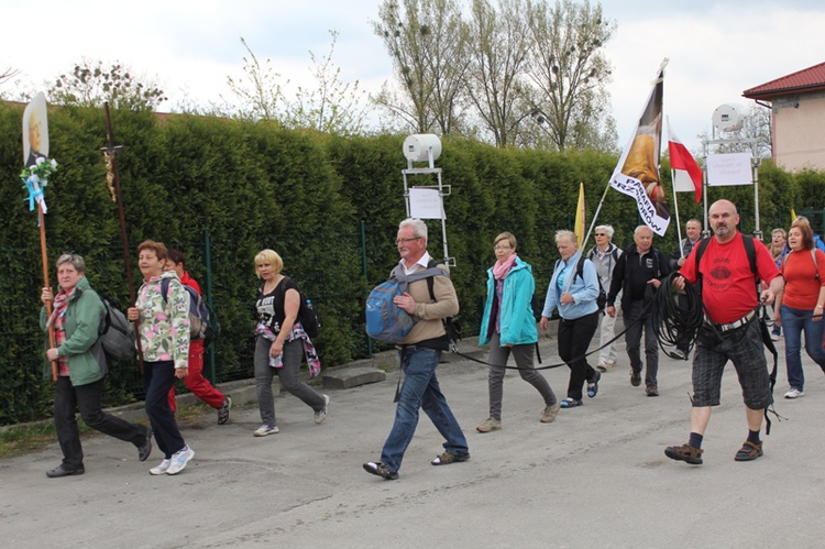 Na trasie drugiego dnia: przez Wieprz i Tomice do Wysokiej