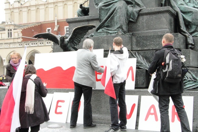 Flaga na Wawelu - dziękujemy