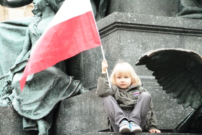 Flaga na Wawelu - dziękujemy