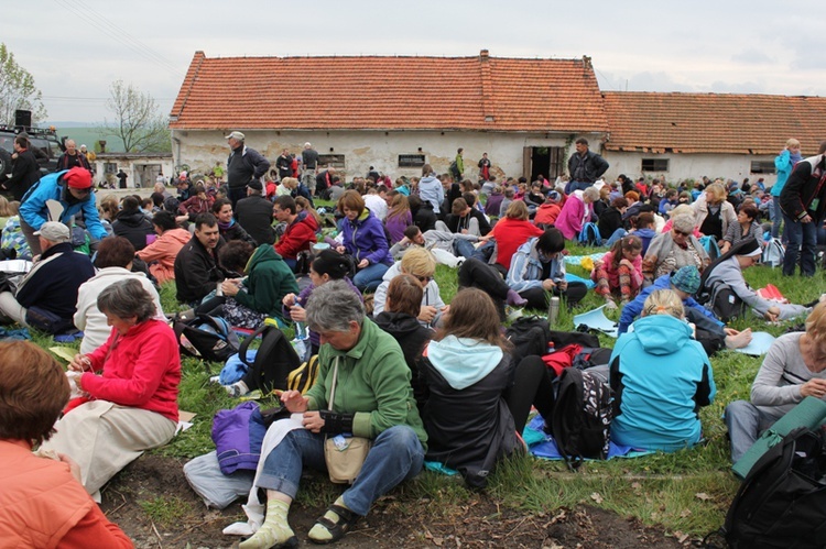 Na trasie trzeciego dnia: z Wysokiej do Mogilan