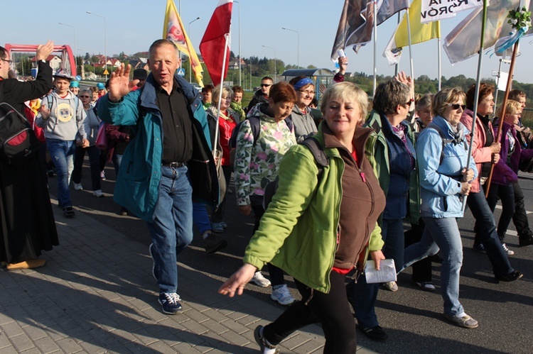 Na trasie czwartego dnia: z Mogilan do celu! - cz. 2