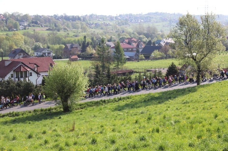 Na trasie czwartego dnia: z Mogilan do celu! - cz. 2