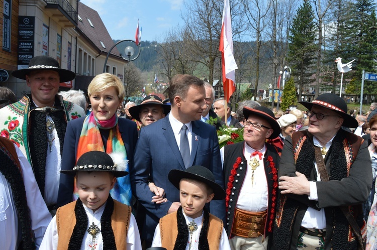 Andrzej Duda w Zakopanem