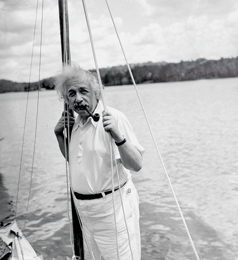 Wielką pasją Alberta Einsteina było żeglowanie
