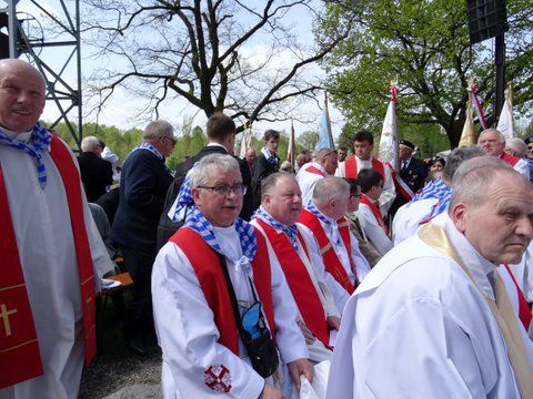 Pielgrzymka polskiego duchowieństwa do Dachau