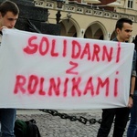 Protest "Solidarni z rolnikami"