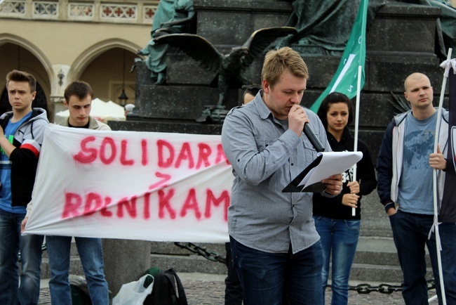 Protest "Solidarni z rolnikami"