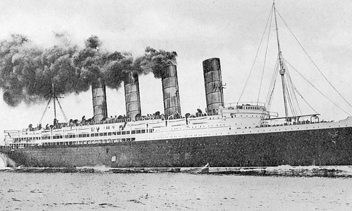 Sto lat temu zatonęła Lusitania