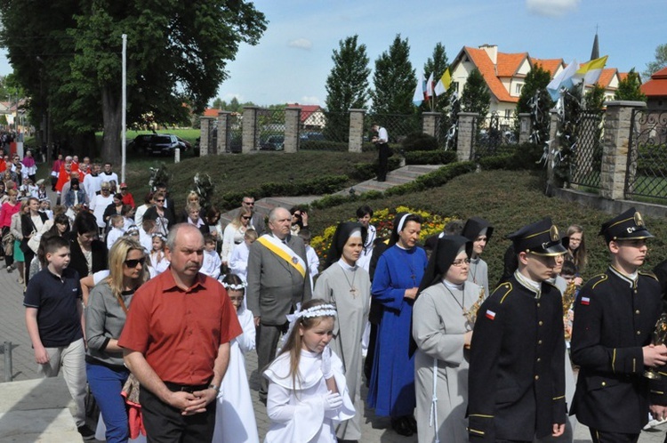 Procesja w Szczepanowie 