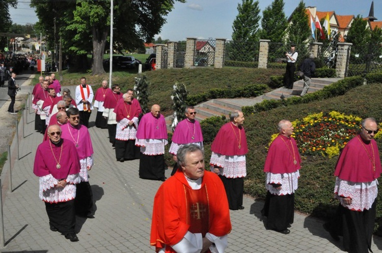 Procesja w Szczepanowie 