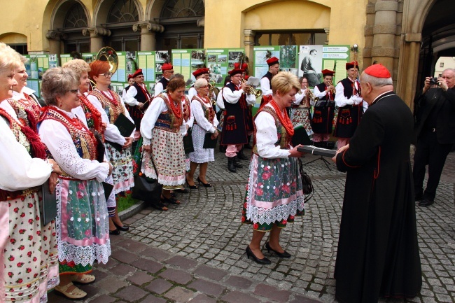 Imieninowa delegacja z Zielonek