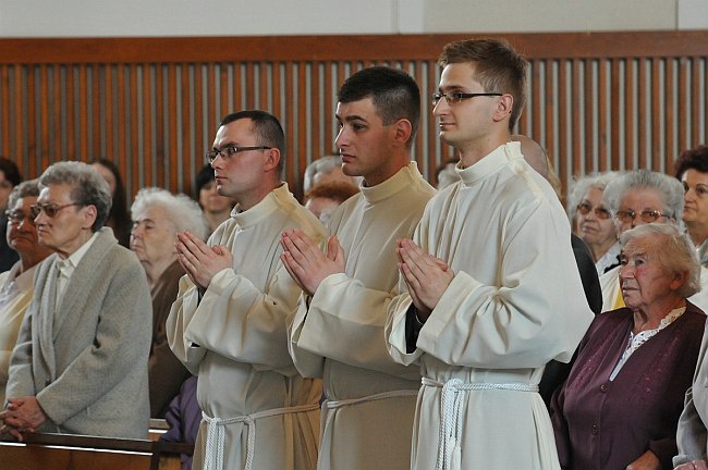 Święcenia diakonatu w Kraśniku Fabrycznym