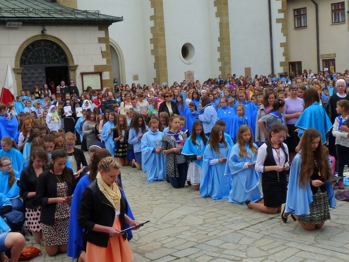 Pielgrzymka DSM do Starego Sącza