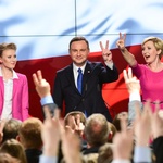Wieczór wyborczy Andrzeja Dudy 