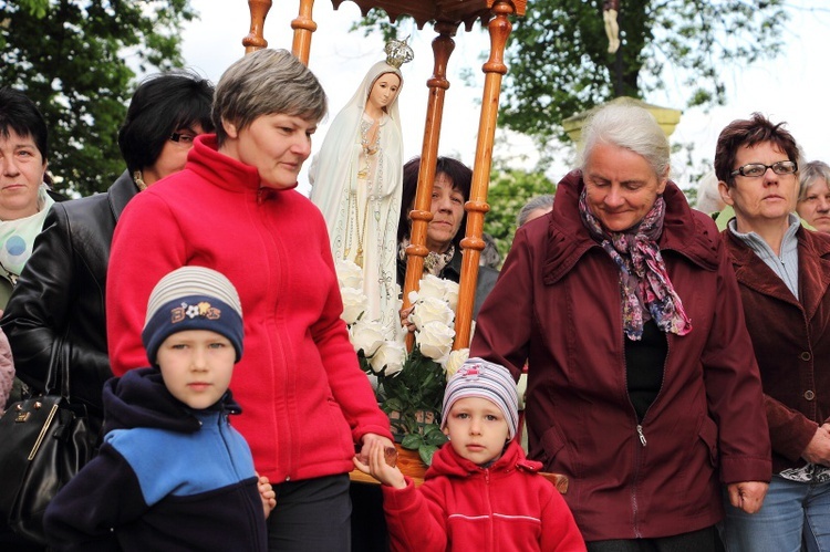 Nabożeństwo fatimskie w Głogowcu