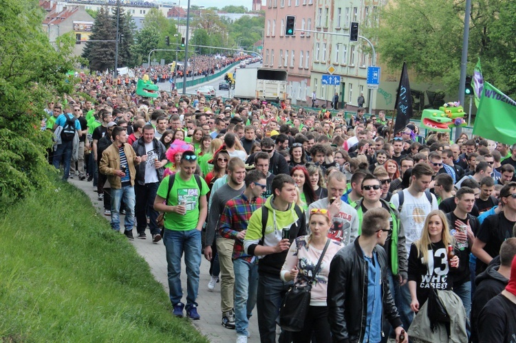 Kortowiada 2015 - parada wydziałów