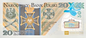 Pierwszy polski banknot z plastiku