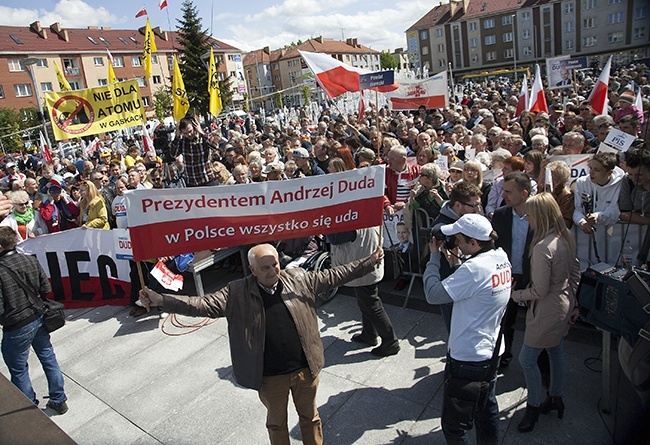 Andrzej Duda w Koszalinie