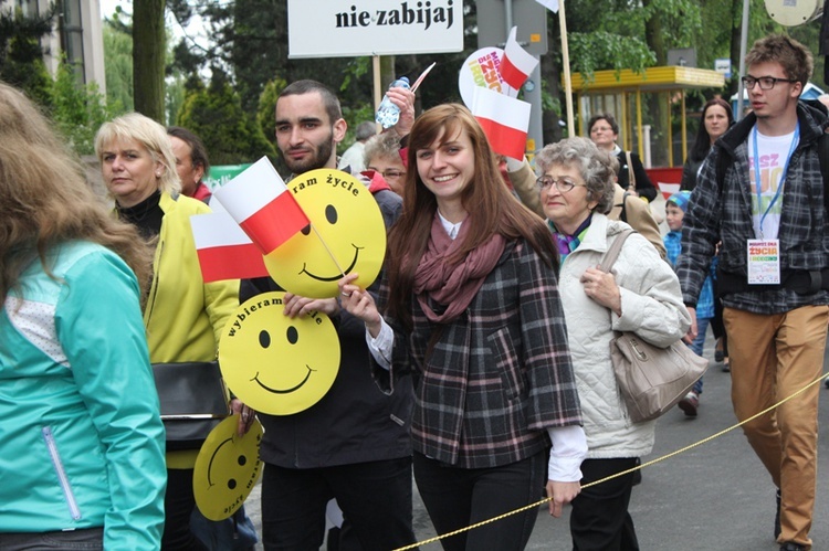 IV Marsz dla Życia i Rodziny na ulicach Oświęcimia - cz. 1