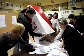 W Obwodowej Komisji Wyborczej nr 2 w Łowiczu wybory przebiegły bez zakłóceń i o 21.00 jej członkowie mogli zająć się liczeniem głosów