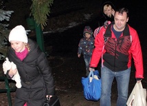 Rodziny z Donbasu idą na swoje