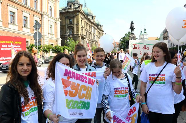 Marsz dla Życia i Rodziny Kraków 2015