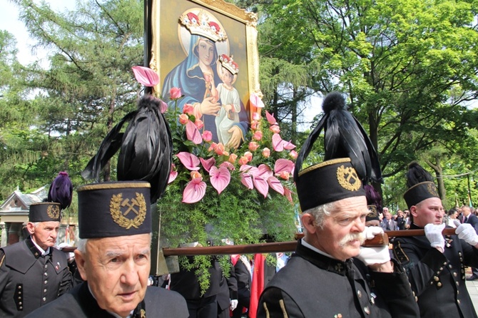 Męska pielgrzymka do Matki Bożej Piekarskiej