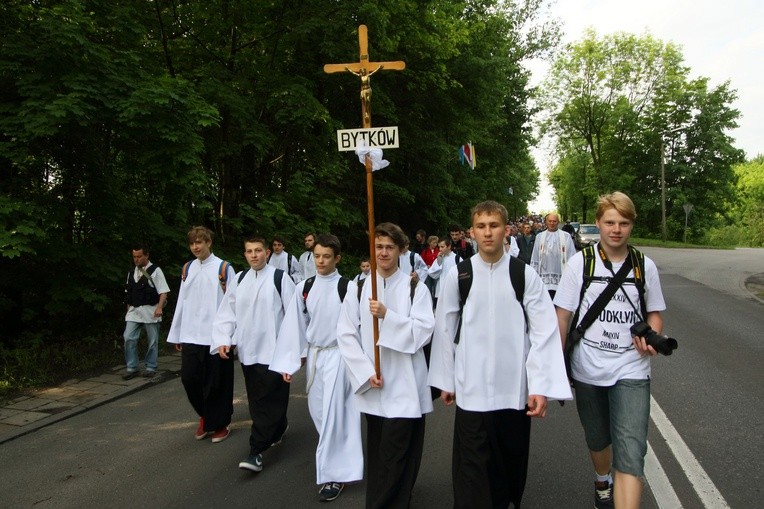 Męska pielgrzymka do MB Piekarskiej - cz. 3