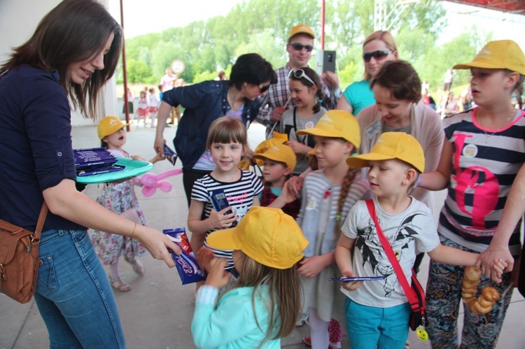 Piknik rodzinny na łowickich Błoniach