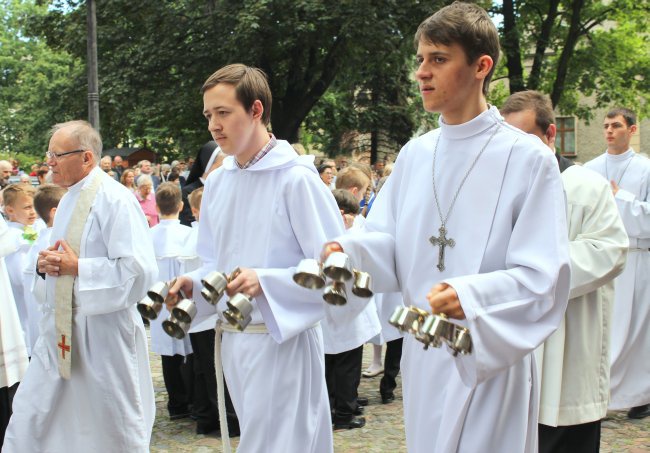 Procesja Bożego Ciała w Gliwicach