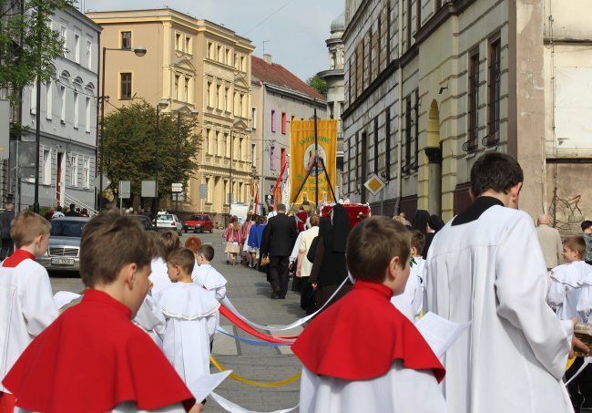 Procesja Bożego Ciała w Gliwicach