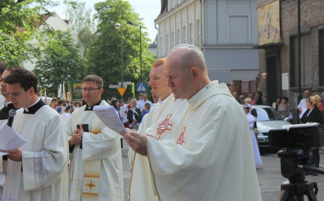 Procesja Bożego Ciała w Gliwicach