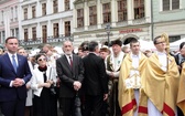 Boże Ciało w Krakowie - procesja z Wawelu na Rynek Główny - cz. 2