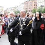 Boże Ciało w Krakowie - procesja z Wawelu na Rynek Główny - cz. 2